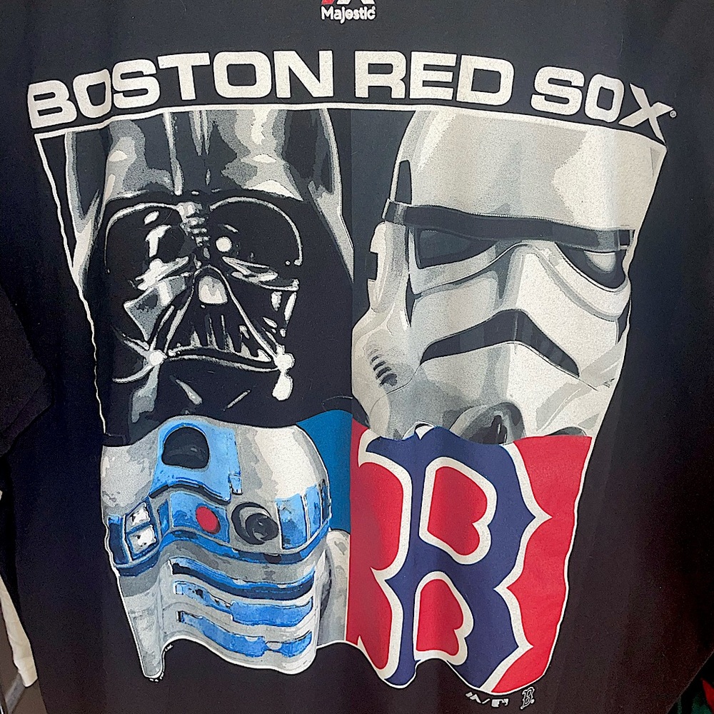 Y2K Boston Red Sox Star Wars T